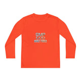 Youth Long Sleeve Tee — 'GMP GOD Money Power' Graphic