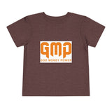Toddler Tee — GMP (God Money Power) Orange Logo