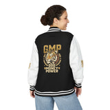 Letterman Jacket — GMP Gold Money Power Rose Varsity Jacket