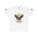 GMP Bald Eagle Graphic Tee — "God Money Power" Patriotic Shirt