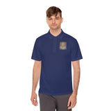 God Money Power Pyramid Polo — Men's Spiritual Graphic Sport Polo