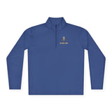 Quarter-Zip Pullover — Gold Block 'GMP' Logo with "Go. Walk. Power." Back Print