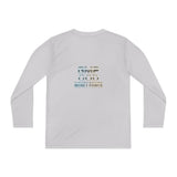 Youth Long Sleeve Tee — 'GMP GOD Money Power' Graphic