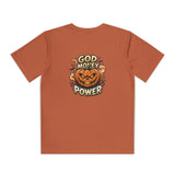Youth Pumpkin Power Tee - "God Money Power" Halloween Graphic Shirt