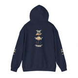 Gold Crown One Hoodie — Minimalist Royal Emblem Hooded Sweatshirt