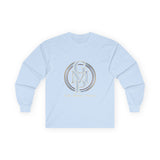 Long Sleeve Tee — Gold Monogram GMP Logo “God, Money, Power”