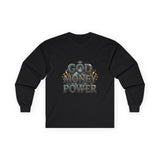 God Money Power Long Sleeve Tee