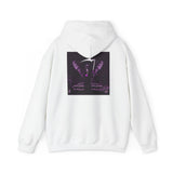 Angel Of Death Hoodie — Purple Gothic Angel Graphic Sweatshirt