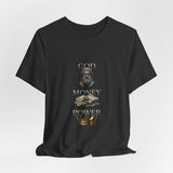 God Money Power- T-Shirt — Stacked Icons Graphic Tee