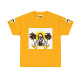 Beach Vibes Tee — Palm Trees & Sunset Graphic T-Shirt