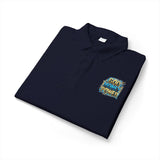 God is My Power Polo Shirt — Faith-Based Graphic Performance Polo