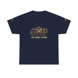 GMP "God Manly Power" Graphic Tee — Bold Logo Cotton Shirt