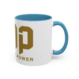 GMP Coffee Mug — "Good Money Power" Accent Ceramic Mug (11/15oz)