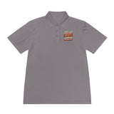 Men's Motivational Polo — "Put GOD First, Hustle For The Money, Put Yourself In Power"