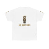 God · Money · Power Tee — GMP Gold Block Logo T-Shirt