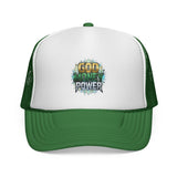 God Money Power Trucker Cap – Bold Faith & Hustle Mesh Hat
