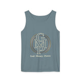 GMP Monogram Tank Top — Gold Metallic Circle Logo