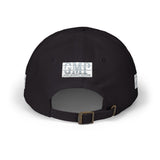 GMP 'God Money Power' Distressed Classic Dad Cap — White Baseball Hat