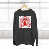Three-Panel Fleece Hoodie