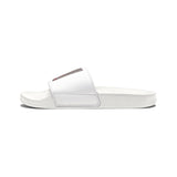 Men's Slide Sandals with Removable Strap — Red Graphic Design