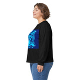 Long Sleeve Tee — 'God Money Power' Graphic Shirt