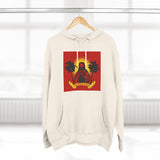 Reggae Sunset Hoodie — Palm Tree Rasta Graphic Fleece