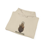 Hoodie — 'God Money Power' Buddha Graphic Pullover