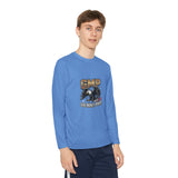 Youth Long Sleeve Tee — GMP (God Money Power) Eagle Graphic