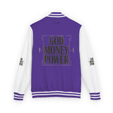 God Money Power Letterman Jacket