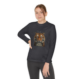 Youth Long Sleeve Tee — Tiger Face 'God • Money • Power' Graphic