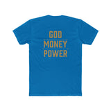 God Money Power T-Shirt — Crown & Fist Graphic Tee