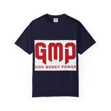 T-Shirt — GMP Bold Logo “God Money Power” Graphic Tee