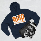 GMP "God Money Power" Hoodie — Bold Orange Streetwear Fleece