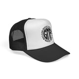GMP Trucker Hat — God Money Power Circle Logo Mesh Cap