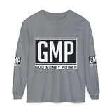 GMP 'God Money Power' Long Sleeve Shirt — Graphic Logo Tee
