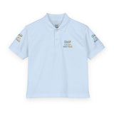 Youth Polo Shirt — "GIVE GOD" Inspirational Church Youth Uniform