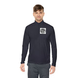 GMP 'God Money Power' Quarter-Zip Pullover
