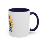 God Money Power Accent Coffee Mug — Inspirational Faith & Prosperity Gift (11/15oz)