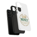 Phone Case — "God Money Power" Inspirational Religious Design