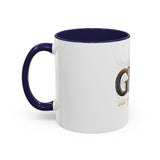 GMP 'God Money Power' Accent Coffee Mug — 11/15 oz Inspirational Ceramic