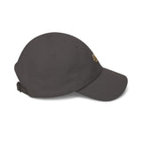Classic Dad Cap — Gold 'G.M.P.' Embroidered Casual Baseball Hat
