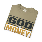 God Money Power Graphic T-Shirt — Bold Statement Tee