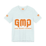GMP "God Money Power" Graphic Tee — Bold Faith & Hustle Shirt
