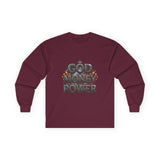 God Money Power Long Sleeve Tee