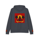 Jesus Palm Tree Hoodie — Faith-Inspired Full-Zip Zip-Up Hoodie