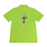 GMP Cross Polo — "God Money Power" Men's Sport Polo