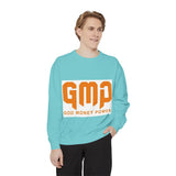 GMP ‘God Money Power’ Sweatshirt — Bold Orange Logo Crewneck