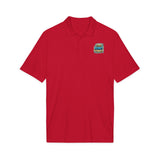 God is My Power Polo Shirt — Faith-Based Graphic Performance Polo