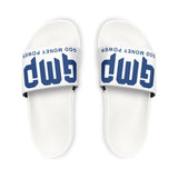 Youth Slides — 'GMP' God Money Power Graphic Sandals