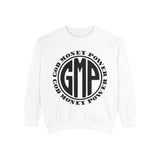 GMP Circle Logo Sweatshirt — "God Money Power" Graphic Crewneck